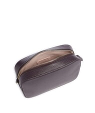 COCCINELLE TEBE Sac &agrave; bandouli&egrave;re en cuir textur&eacute; prunes - Sacs pour Femme - 3