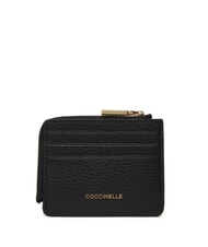 COCCINELLE C-ME Mini portefeuille en cuir - Portefeuilles Femme