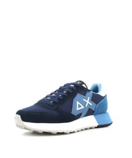 SUN68 JAKI SOLID  Baskets bleu naby - Chaussures Homme - 2