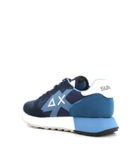 SUN68 JAKI SOLID  Baskets bleu naby - Chaussures Homme - 4