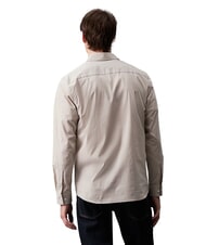 CALVIN KLEIN CK Chemise rayée en popeline extensible - Chemises pour hommes