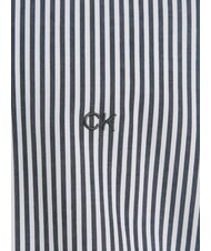 CALVIN KLEIN CK Chemise à manches longues coupe slim ciel nocturne - Chemises pour hommes - 4