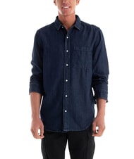CALVIN KLEIN CK Chemise en jean coupe régulière denim foncé - Chemises pour hommes - 3