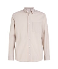 CALVIN KLEIN CK Chemise ray&eacute;e en popeline extensible Brouillard de Londres - Chemises pour hommes - 4