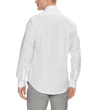 CALVIN KLEIN CK Chemise extensible, coupe r&eacute;guli&egrave;re blanc brillant - Chemises pour hommes - 2