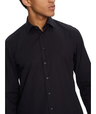 CALVIN KLEIN CK Chemise extensible, coupe r&eacute;guli&egrave;re ciel nocturne - Chemises pour hommes - 3