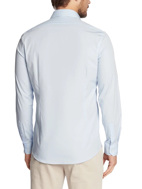 CK Chemise extensible, coupe r&eacute;guli&egrave;re bleu calme - Chemises pour hommes