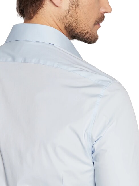 CK Chemise extensible, coupe r&eacute;guli&egrave;re bleu calme - Chemises pour hommes