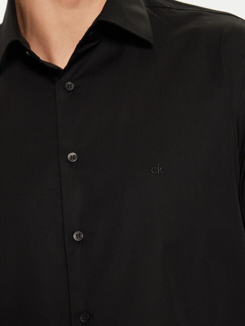 CK Chemise extensible, coupe régulière ck noir - Chemises pour hommes