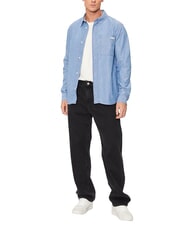 CALVIN KLEIN CK JEANS Chemise en jean &agrave; manches longues denim - Chemises pour hommes - 5