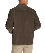 CALVIN KLEIN CK JEANS Chemise &agrave; manches longues en velours c&ocirc;tel&eacute; coupe d&eacute;contract&eacute;e - Chemises pour hommes