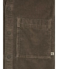 CALVIN KLEIN CK JEANS Chemise à manches longues en velours côtelé coupe décontractée macadam - Chemises pour hommes - 4
