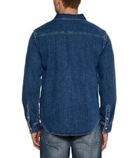 CALVIN KLEIN CK JEANS Chemise en jean à manches longues coupe régulière denim foncé - Chemises pour hommes - 2