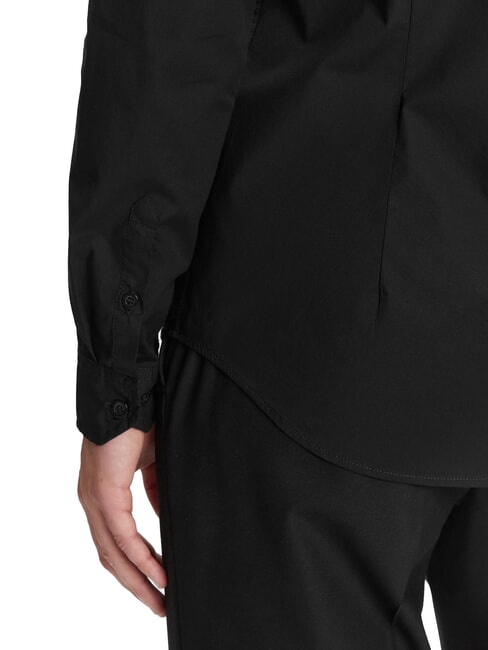 CK JEANS Chemise extensible &agrave; manches longues et coupe slim ck noir - Chemises pour hommes