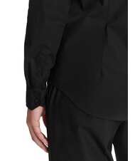 CALVIN KLEIN CK JEANS Chemise extensible &agrave; manches longues et coupe slim ck noir - Chemises pour hommes - 4