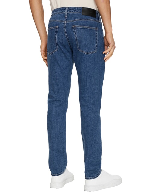CK Jean slim &agrave; taille r&eacute;guli&egrave;re denim moyen - Jeans