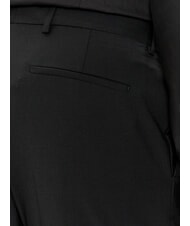 CALVIN KLEIN CK Pantalon élégant en laine mélangée coupe slim ck noir - Pantalon - 3