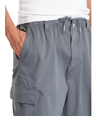 CALVIN KLEIN CK JEANS Pantalon cargo droit régulier gris infini - Jeans - 3