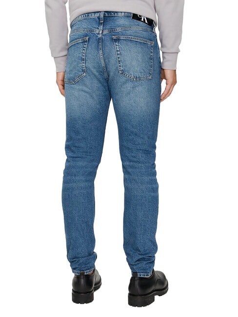 CK JEANS Jean coupe fusel&eacute;e denim fonc&eacute; - Jeans