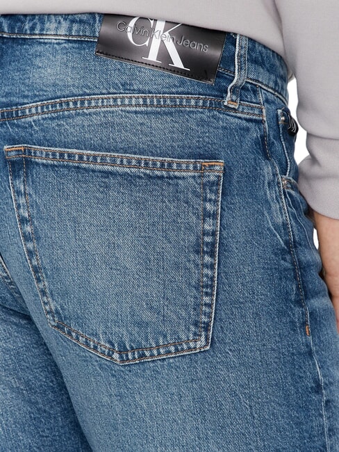 CK JEANS Jean coupe fusel&eacute;e denim fonc&eacute; - Jeans