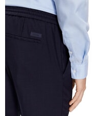 CALVIN KLEIN CK Pantalon droit en laine Calvin Navy - Pantalon - 4