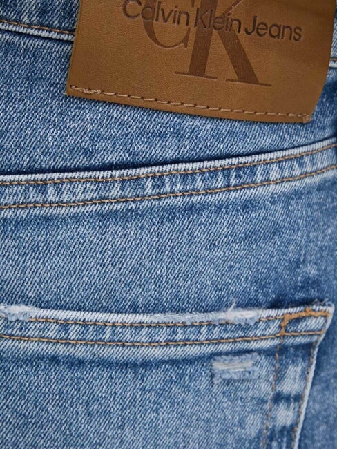 CK JEANS Jean slim fusel&eacute; &agrave; taille haute denim - Jeans