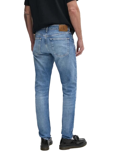 CK JEANS Jean slim fusel&eacute; &agrave; taille haute denim - Jeans