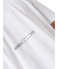 CALVIN KLEIN CK JEANS T-shirt &agrave; manches courtes Euphoric en relief blanc brillant - T-shirt - 3