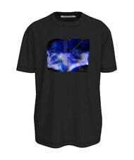 CALVIN KLEIN CK JEANS T-shirt &agrave; manches courtes Euphoric en relief ck noir - T-shirt - 4