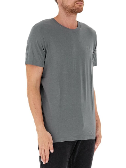 CK JEANS T-shirt slim à manches courtes gris infini - T-shirt