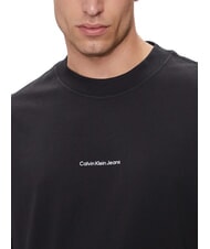 CALVIN KLEIN CK JEANS T-shirt à manches courtes coupe régulière ck noir - T-shirt - 3