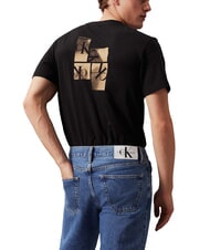 CALVIN KLEIN CK JEANS T-shirt imprim&eacute; multibox, coupe r&eacute;guli&egrave;re ck noir - T-shirt - 2