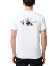 CALVIN KLEIN CK JEANS T-shirt en coton à manches courtes - T-shirt
