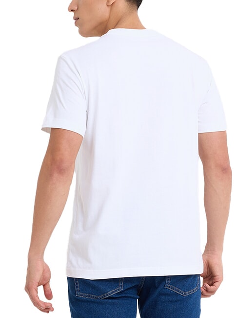 CK JEANS T-shirt en coton à manches courtes blanc brillant - T-shirt