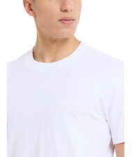CALVIN KLEIN CK JEANS T-shirt en coton à manches courtes blanc brillant - T-shirt - 3