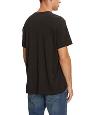 CALVIN KLEIN CK T-shirt en coton &agrave; manches courtes noir - T-shirt - 2