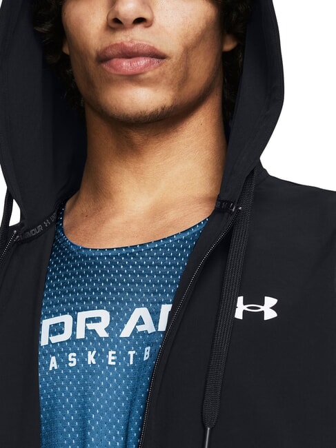 ZONE Veste à capuche noir - Vestes pour hommes