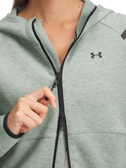 UNSTOPPABLE Sweatshirt à capuche vert de silice - Sweat-shirts pour femmes