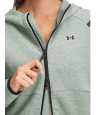 UNDER ARMOUR UNSTOPPABLE Sweatshirt à capuche vert de silice - Sweat-shirts pour femmes - 3