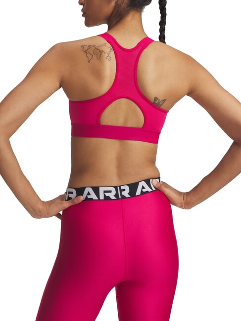 HEATGEAR HIGH soutien-gorge de sport fuchsia ombré - Sous-vêtements pour femmes