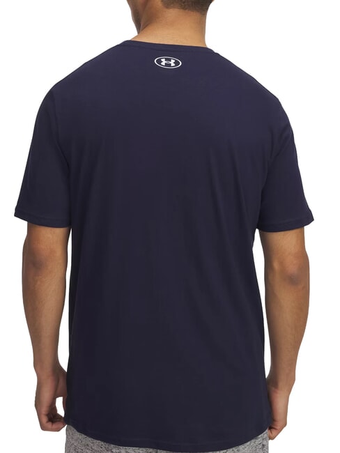 CAMO CHEST T-shirt à manches courtes bleu marine de minuit - T-shirt