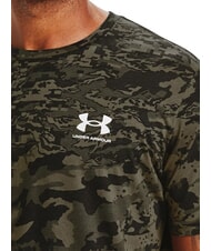 UNDER ARMOUR ABC CAMO T-shirt noir - T-shirt - 3