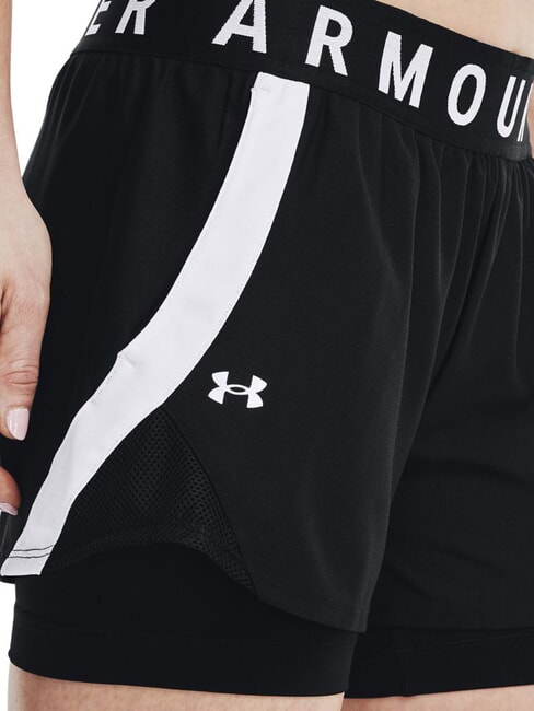 PLAY UP Shorts de sport noir - Pantalon