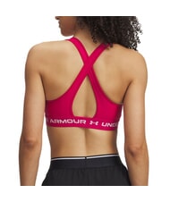 UNDER ARMOUR CROSSBACK MID soutien-gorge de sport fuchsia ombré - Sous-vêtements pour femmes - 2