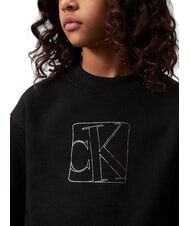CALVIN KLEIN CK KIDS Sweat-shirt à col rond avec imprimé - Bébé Sweat