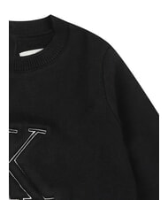 CALVIN KLEIN CK KIDS Pull ras du cou pour nouveau-nés ck noir - Barboteuses et tenues pour bébé - 3