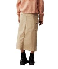 CALVIN KLEIN CK KIDS Jupe cargo avec fente kaki p&acirc;le - Jupes pour petites filles - 2