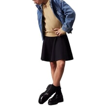 CALVIN KLEIN CK KIDS Jupe courte à taille élastique ck noir - Jupes pour petites filles - 3