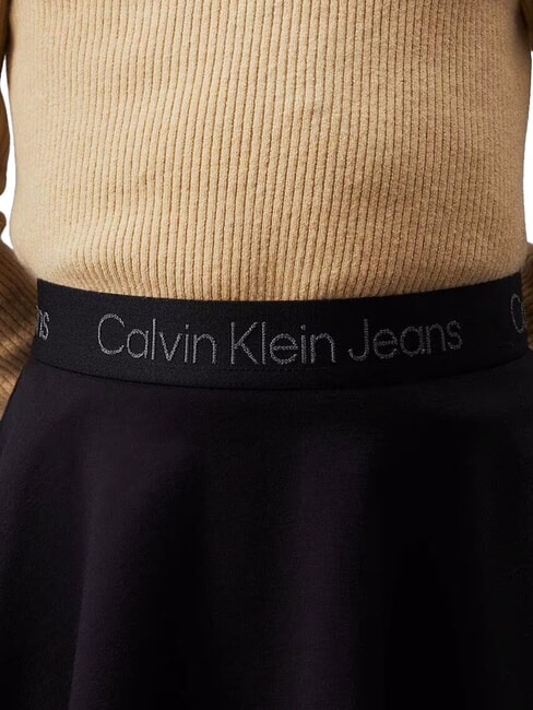 CK KIDS Jupe courte à taille élastique ck noir - Jupes pour petites filles