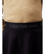 CALVIN KLEIN CK KIDS Jupe courte à taille élastique ck noir - Jupes pour petites filles - 4